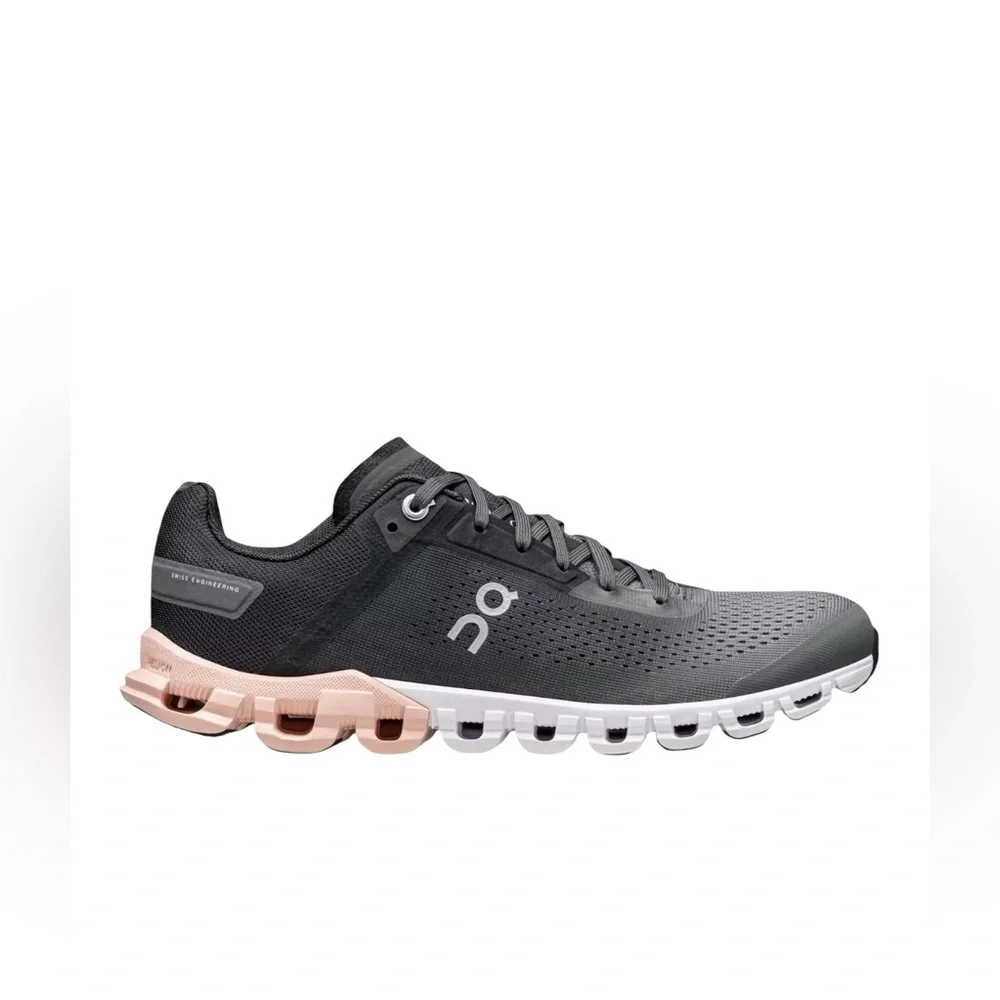 On Running Women's Charcoal and Blush Athletic Shoes